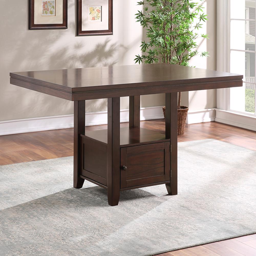 Yorktown 5-Piece Counter Storage Dining Set