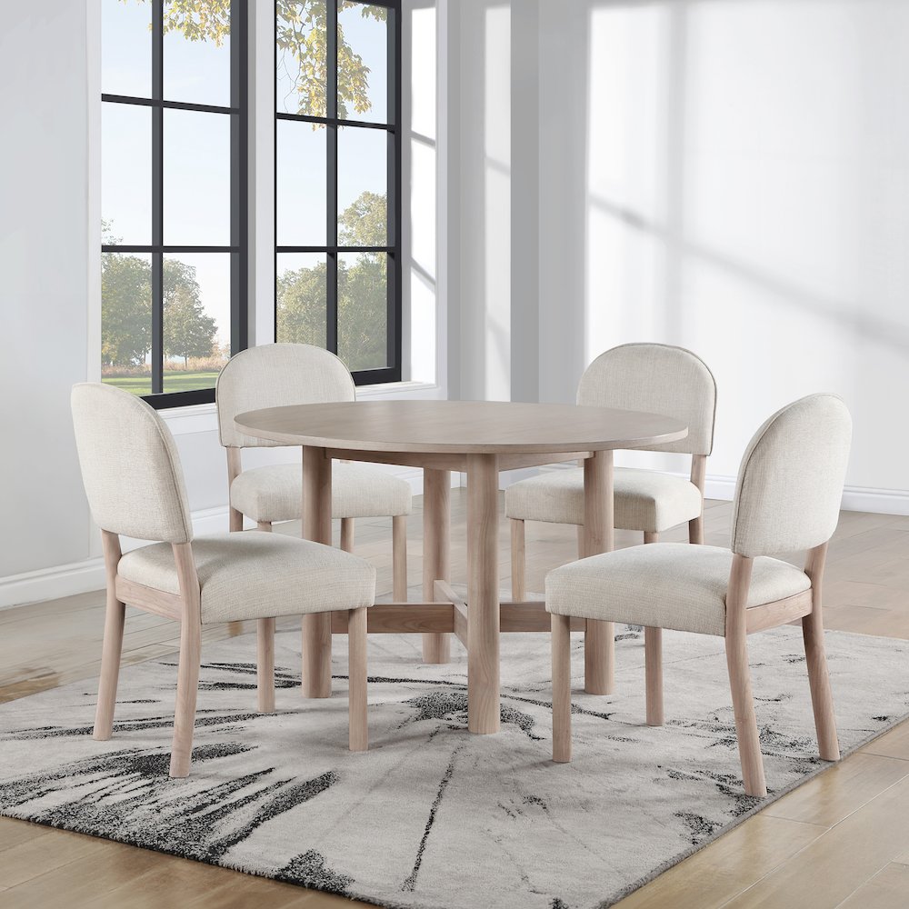 Gabby 5pc Round Dining Set