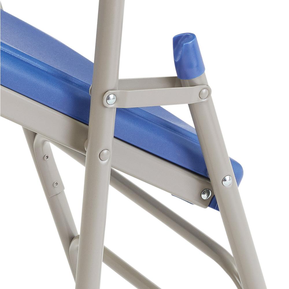 NPS® 1100 Series Deluxe Fan Back With Triple Brace Double Hinge Folding Chair