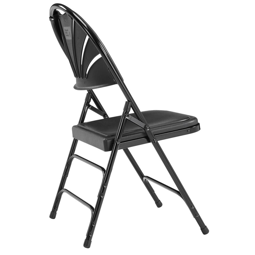 NPS® 1100 Series Deluxe Fan Back With Triple Brace Double Hinge Folding Chair