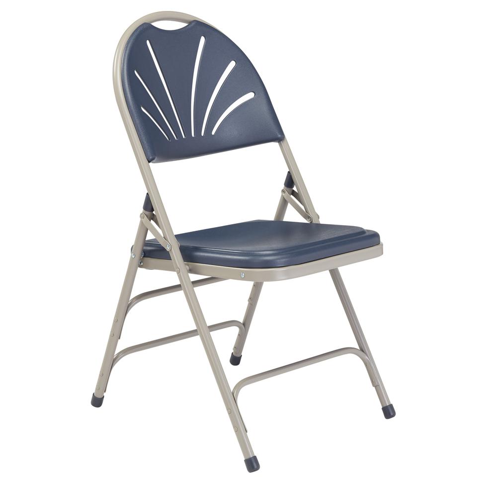 NPS® 1100 Series Deluxe Fan Back With Triple Brace Double Hinge Folding Chair