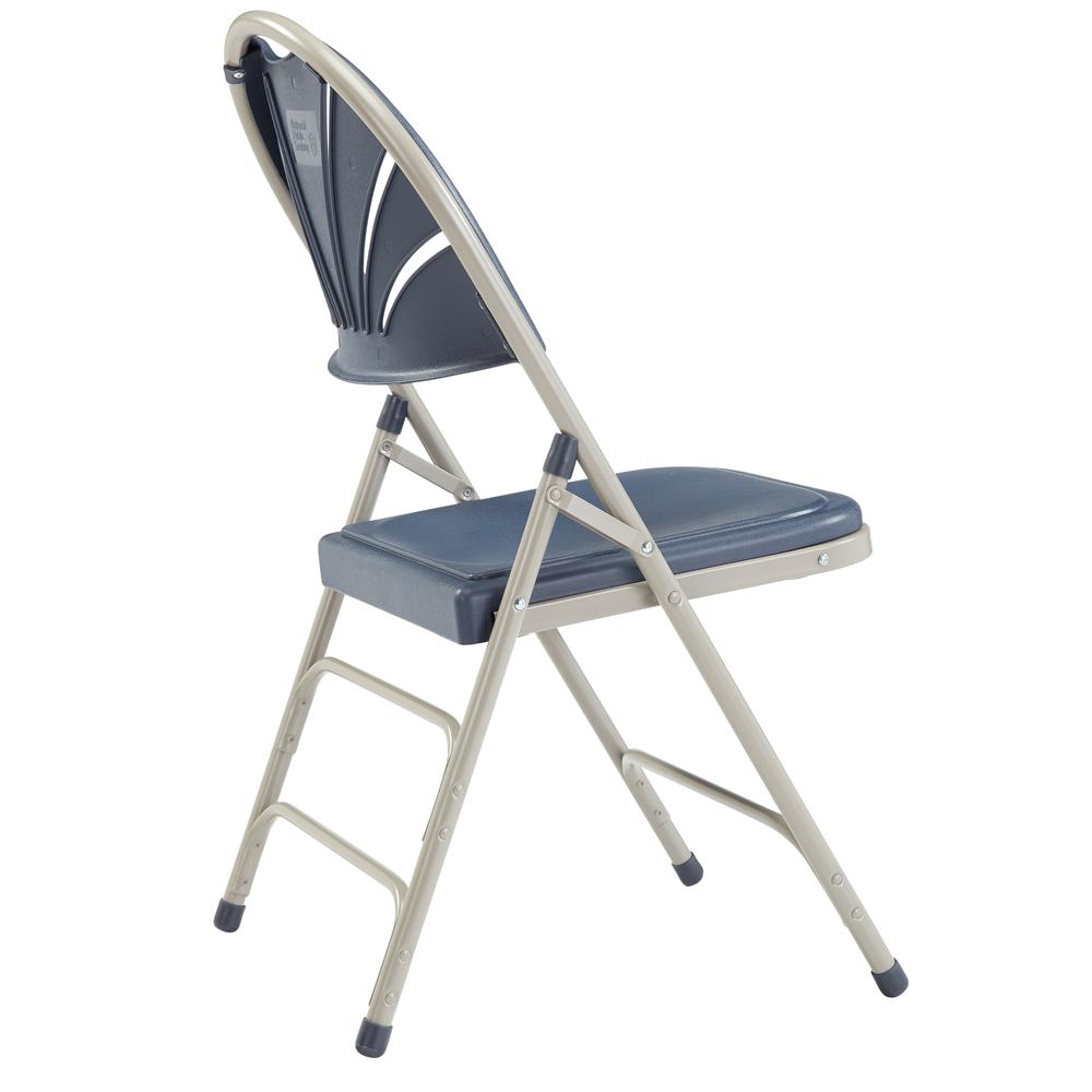 NPS® 1100 Series Deluxe Fan Back With Triple Brace Double Hinge Folding Chair