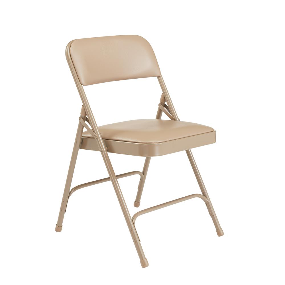 NPS® 1200 Series Premium Vinyl Upholstered Double Hinge Folding Chair