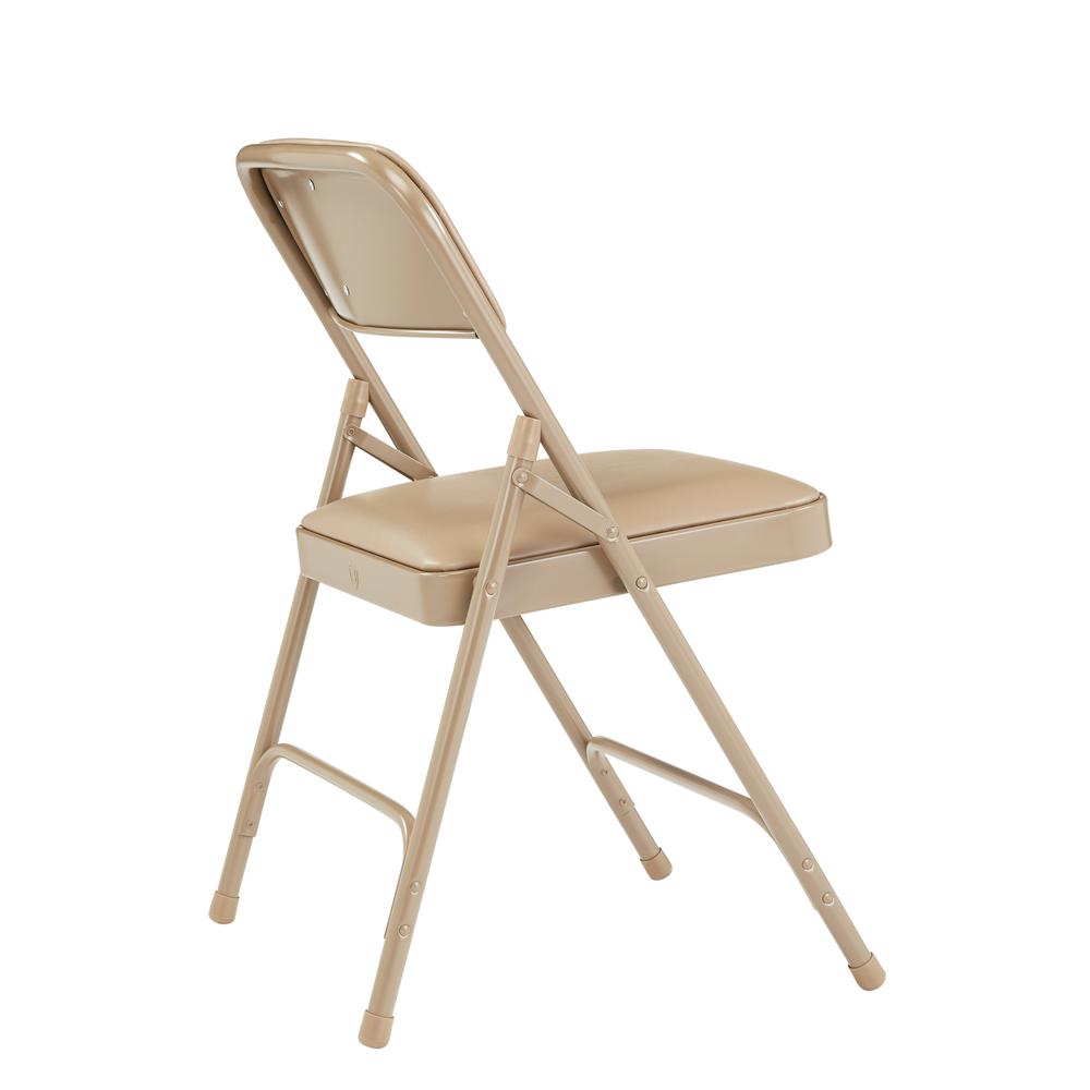 NPS® 1200 Series Premium Vinyl Upholstered Double Hinge Folding Chair