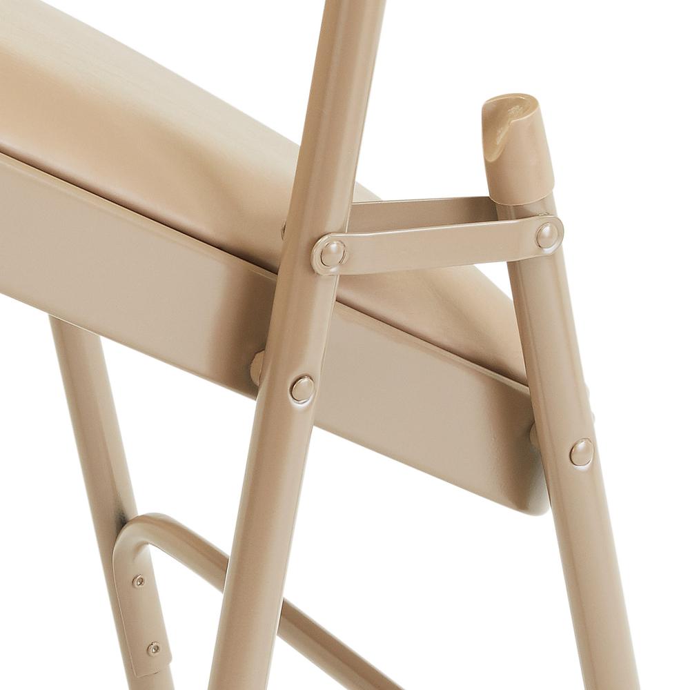 NPS® 1200 Series Premium Vinyl Upholstered Double Hinge Folding Chair