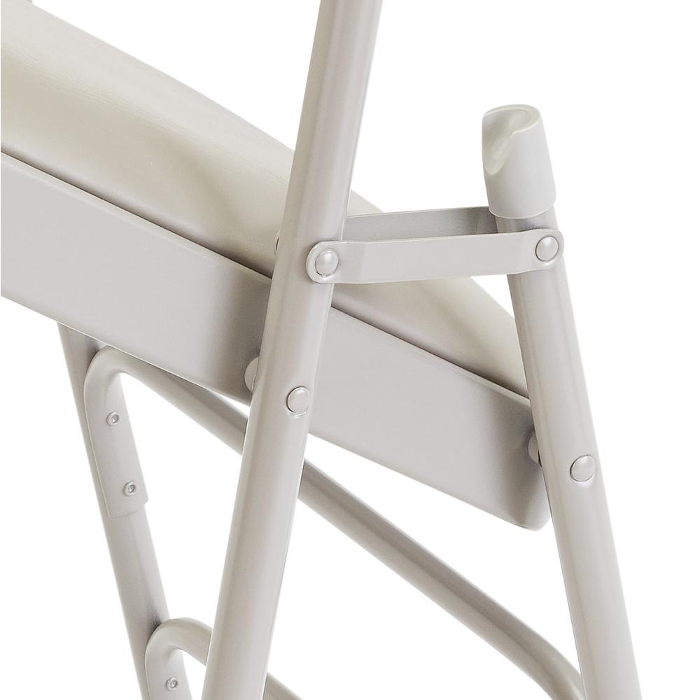 NPS® 1200 Series Premium Vinyl Upholstered Double Hinge Folding Chair