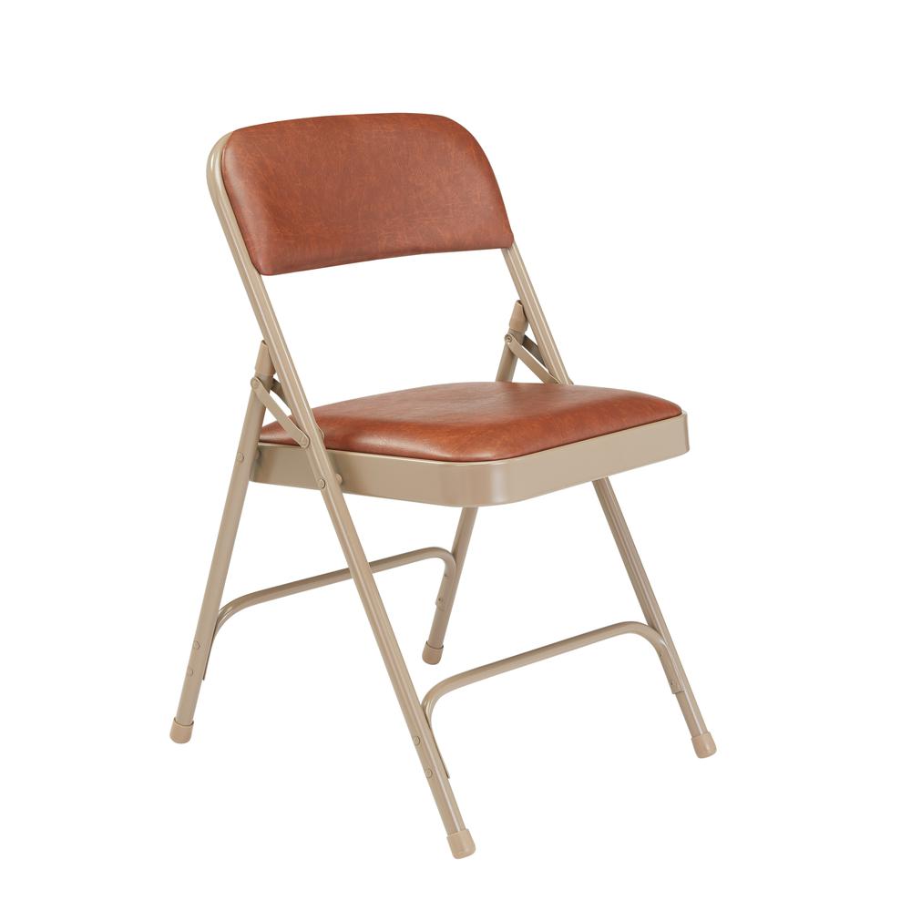 NPS® 1200 Series Premium Vinyl Upholstered Double Hinge Folding Chair