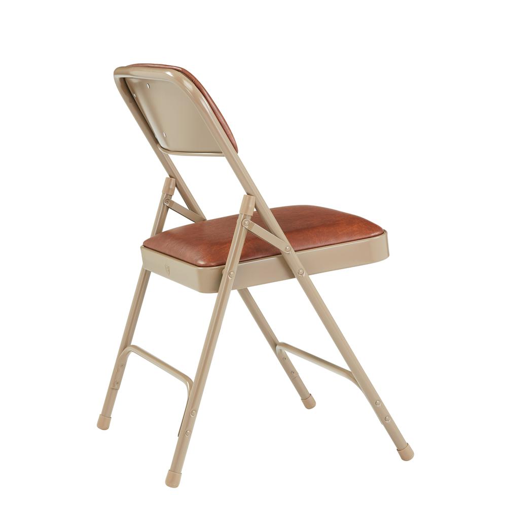 NPS® 1200 Series Premium Vinyl Upholstered Double Hinge Folding Chair
