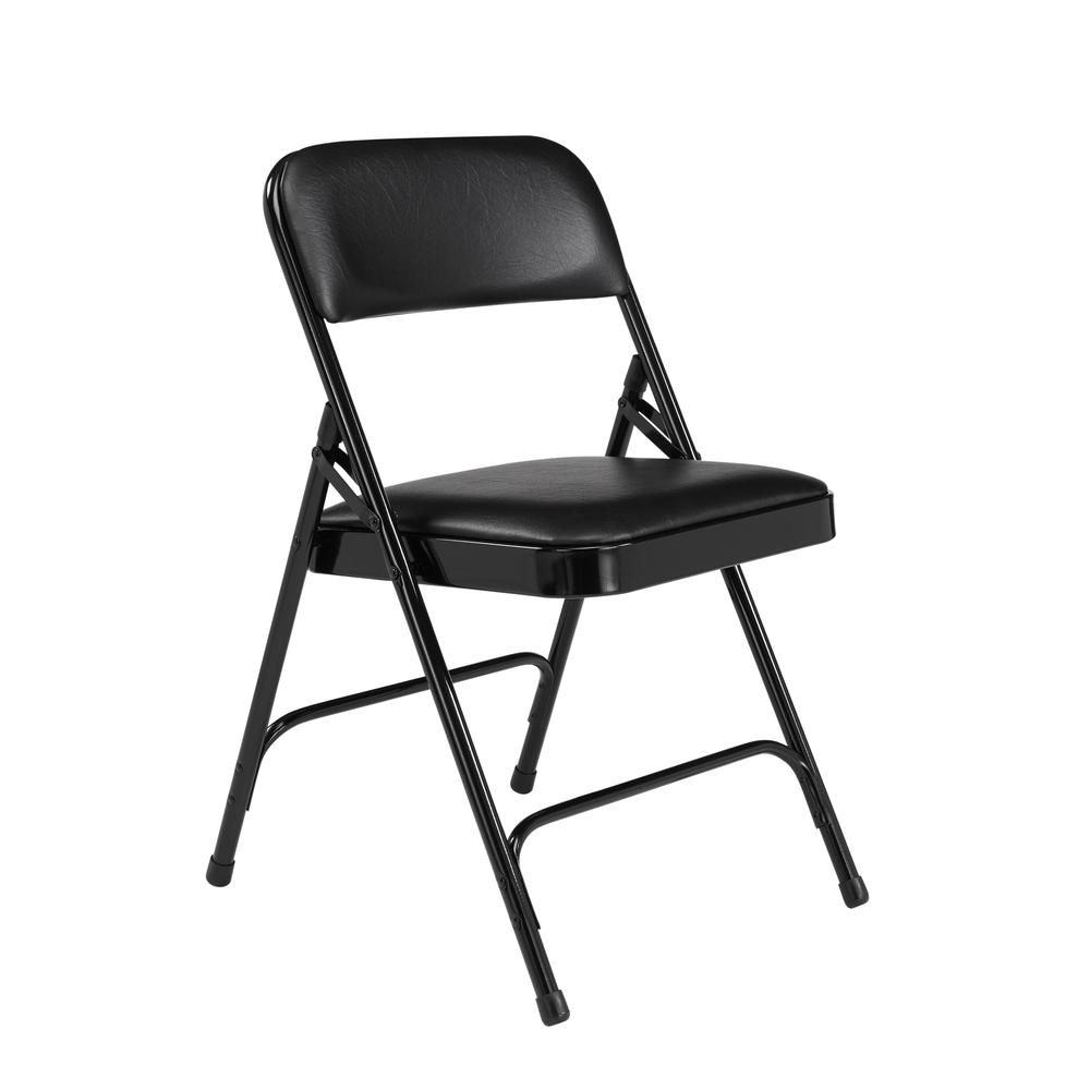NPS® 1200 Series Premium Vinyl Upholstered Double Hinge Folding Chair