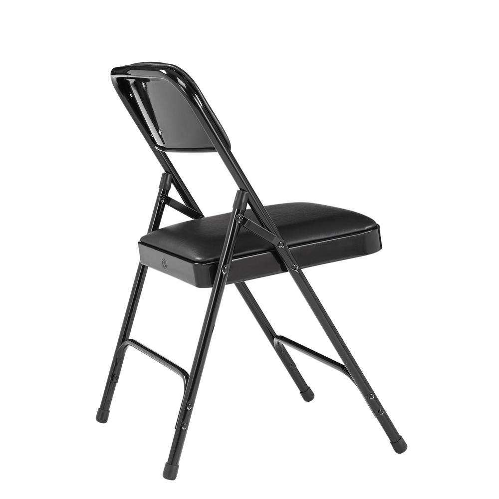 NPS® 1200 Series Premium Vinyl Upholstered Double Hinge Folding Chair