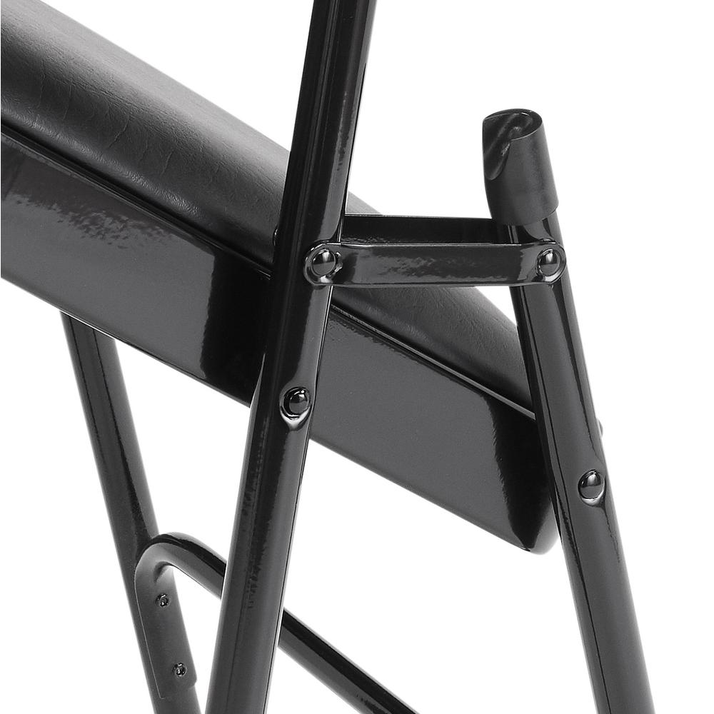NPS® 1200 Series Premium Vinyl Upholstered Double Hinge Folding Chair