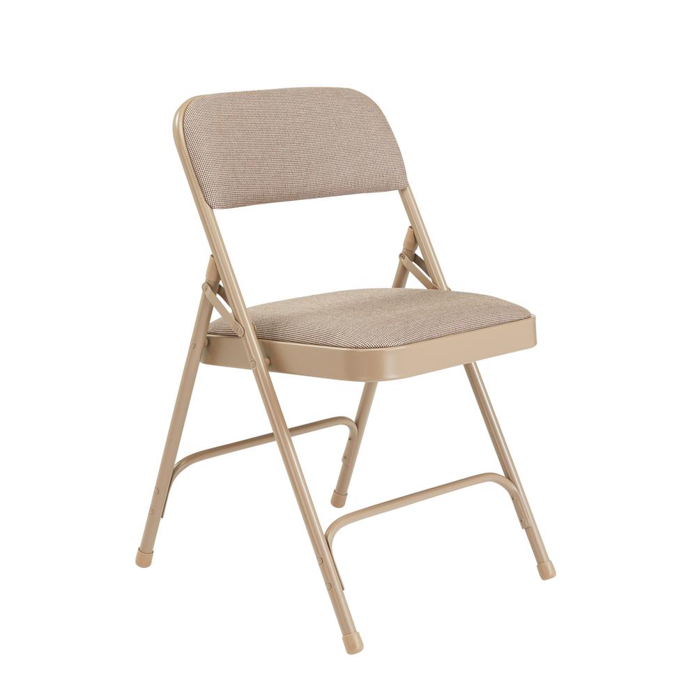 NPS® 2200 Series Deluxe Fabric Upholstered Double Hinge Premium Folding Chair
