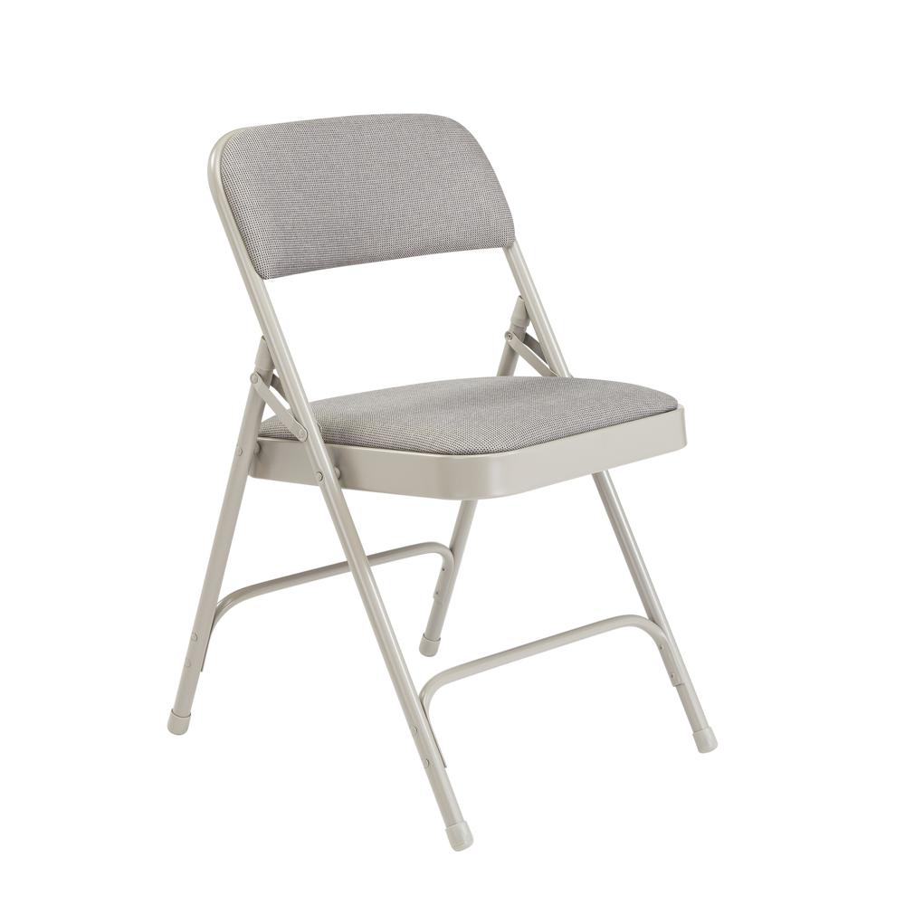 NPS® 2200 Series Deluxe Fabric Upholstered Double Hinge Premium Folding Chair