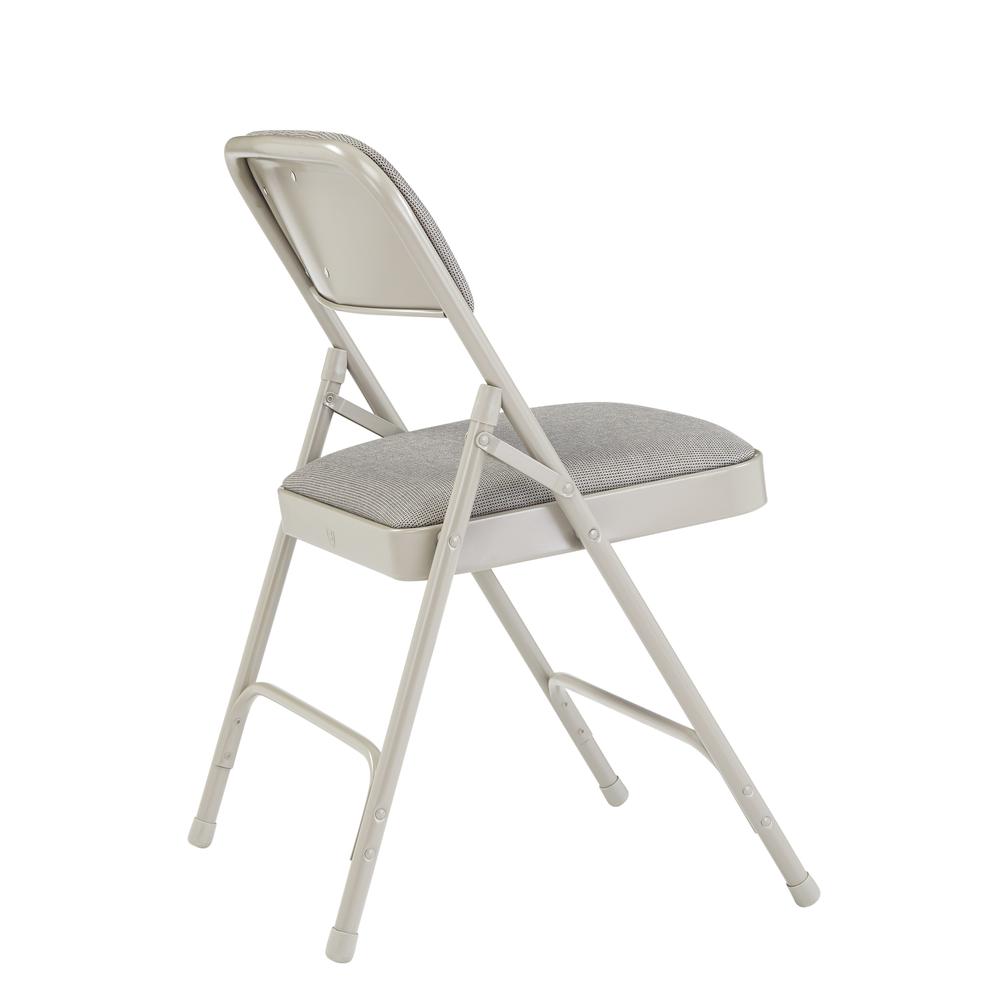 NPS® 2200 Series Deluxe Fabric Upholstered Double Hinge Premium Folding Chair
