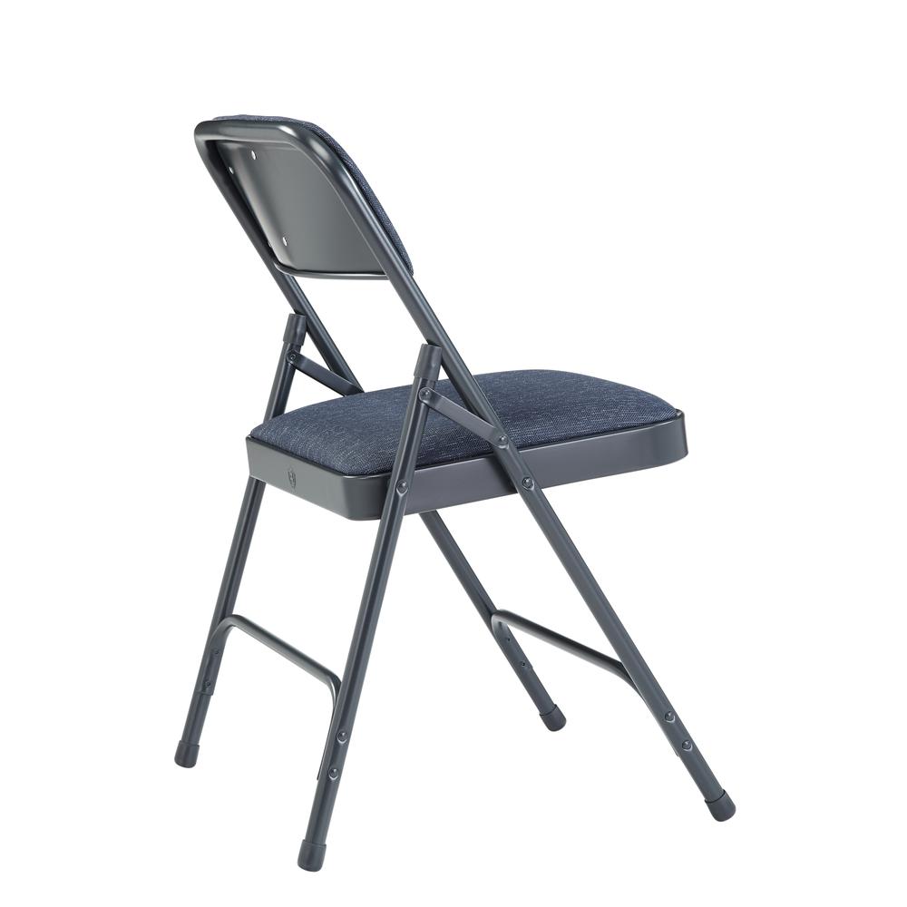 NPS® 2200 Series Deluxe Fabric Upholstered Double Hinge Premium Folding Chair