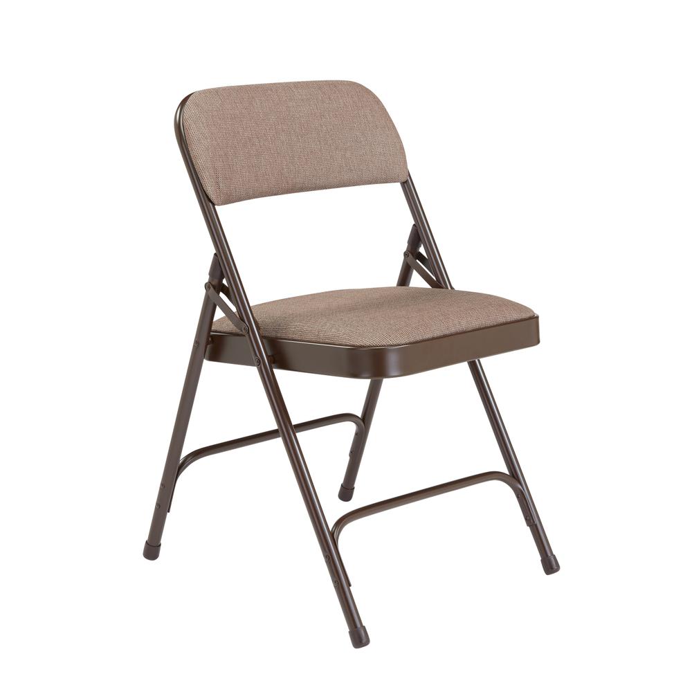 NPS® 2200 Series Deluxe Fabric Upholstered Double Hinge Premium Folding Chair