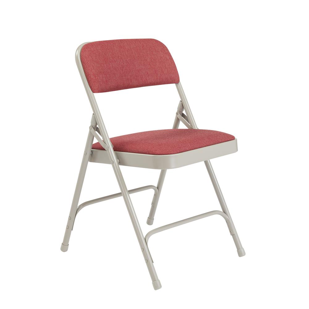 NPS® 2200 Series Deluxe Fabric Upholstered Double Hinge Premium Folding Chair