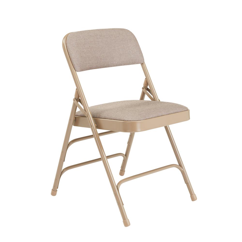 NPS® 2300 Series Deluxe Fabric Upholstered Triple Brace Double Hinge Premium Folding Chair