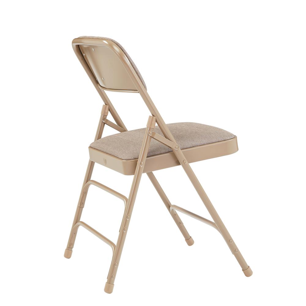 NPS® 2300 Series Deluxe Fabric Upholstered Triple Brace Double Hinge Premium Folding Chair