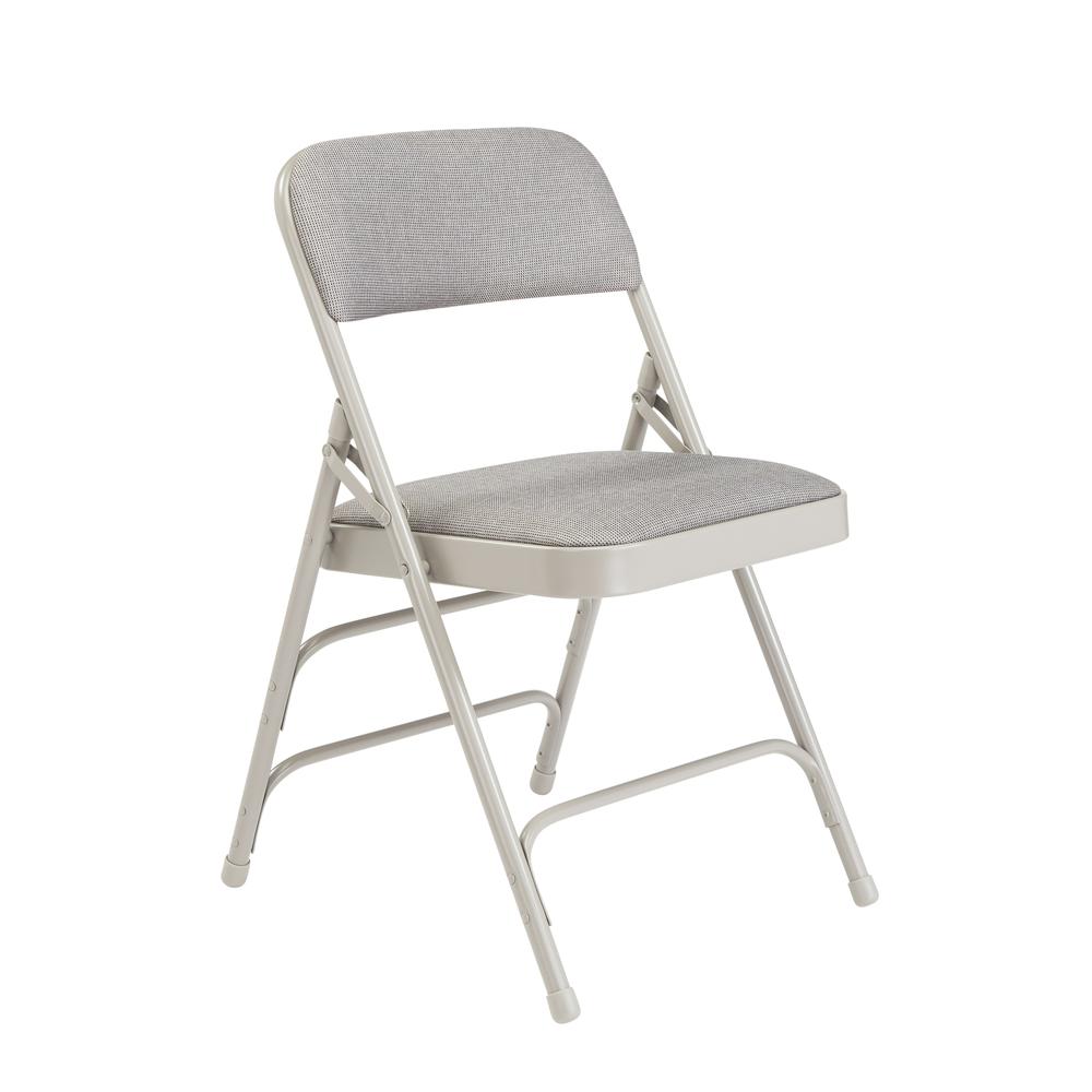 NPS® 2300 Series Deluxe Fabric Upholstered Triple Brace Double Hinge Premium Folding Chair