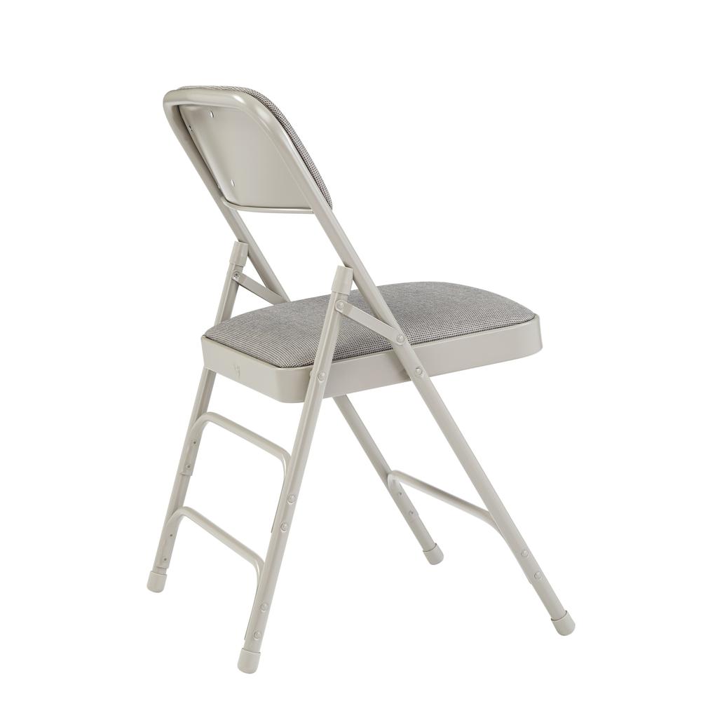 NPS® 2300 Series Deluxe Fabric Upholstered Triple Brace Double Hinge Premium Folding Chair