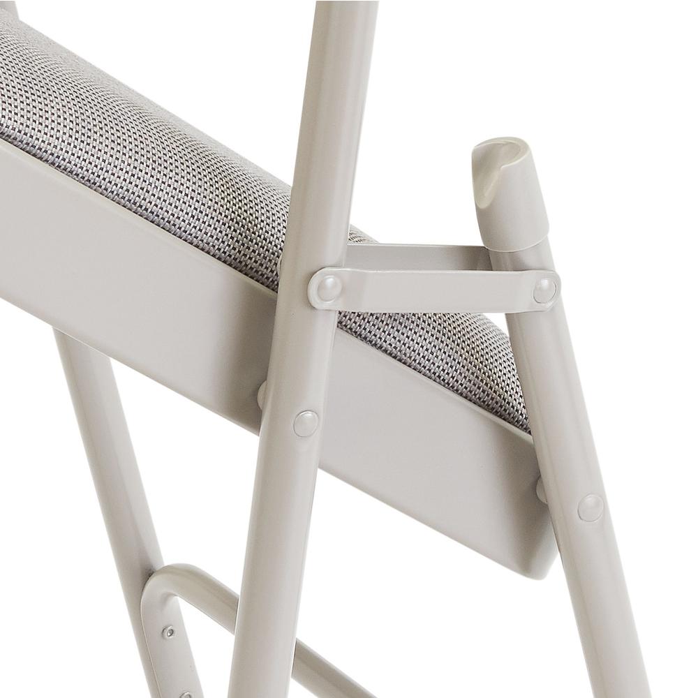 NPS® 2300 Series Deluxe Fabric Upholstered Triple Brace Double Hinge Premium Folding Chair