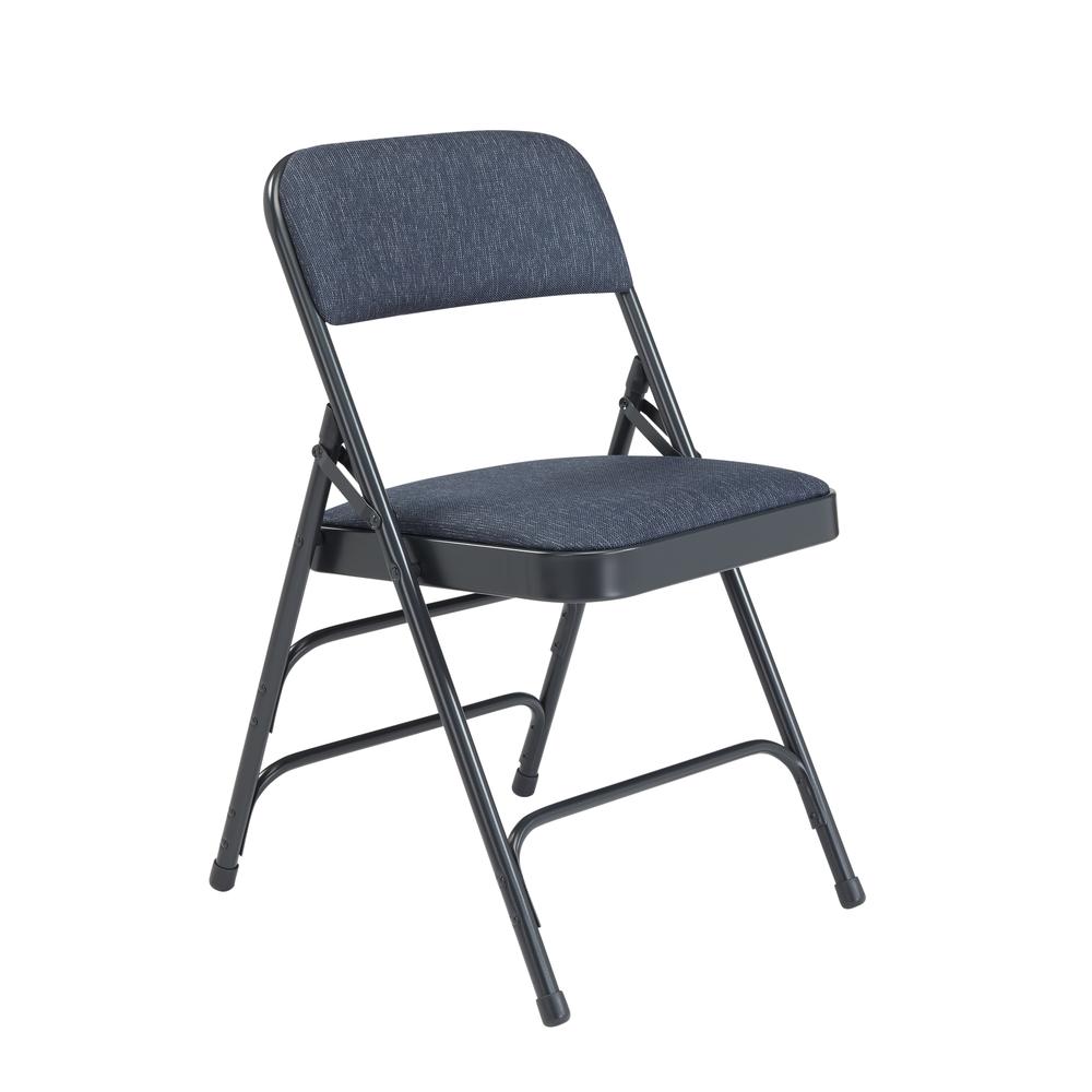 NPS® 2300 Series Deluxe Fabric Upholstered Triple Brace Double Hinge Premium Folding Chair