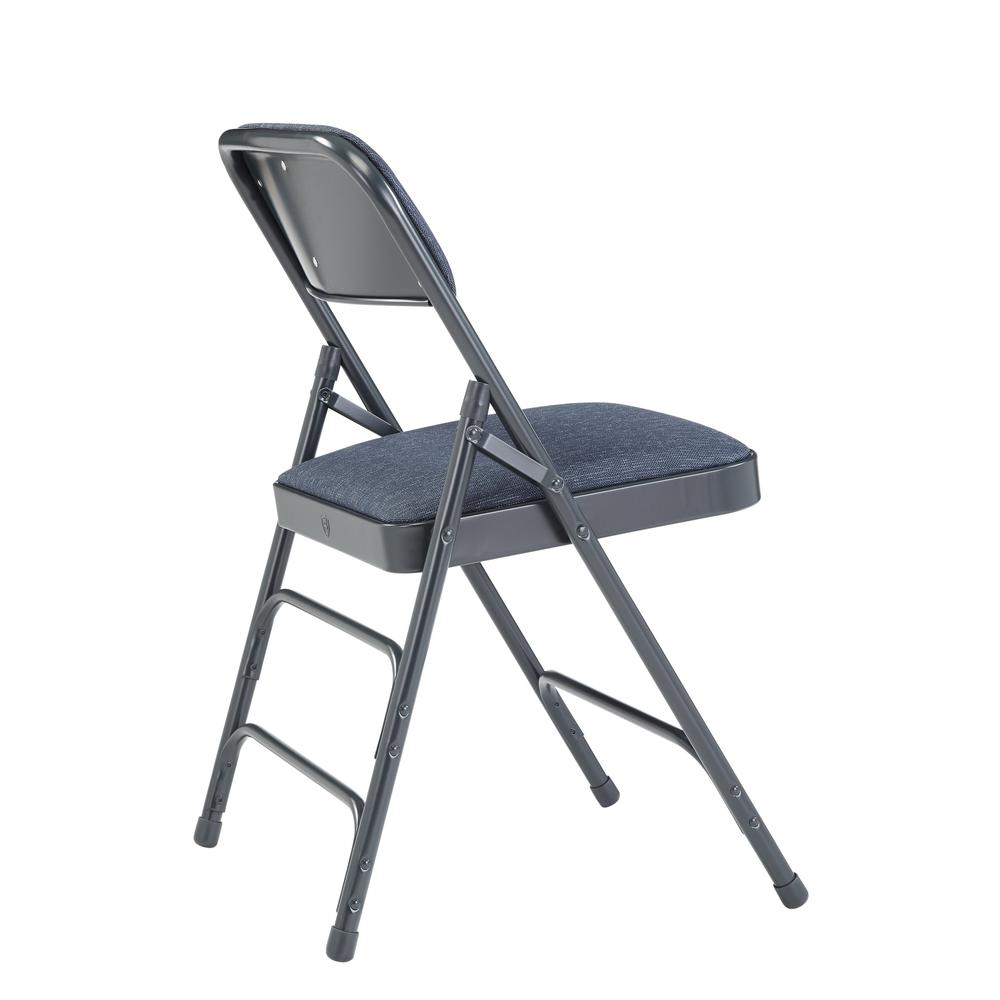 NPS® 2300 Series Deluxe Fabric Upholstered Triple Brace Double Hinge Premium Folding Chair