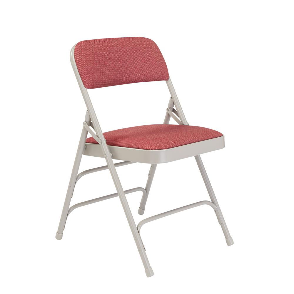 NPS® 2300 Series Deluxe Fabric Upholstered Triple Brace Double Hinge Premium Folding Chair