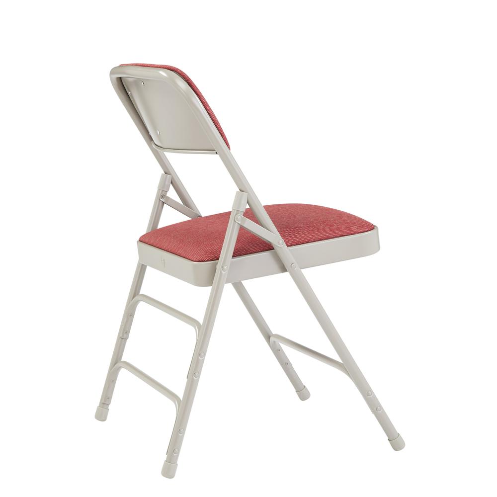 NPS® 2300 Series Deluxe Fabric Upholstered Triple Brace Double Hinge Premium Folding Chair