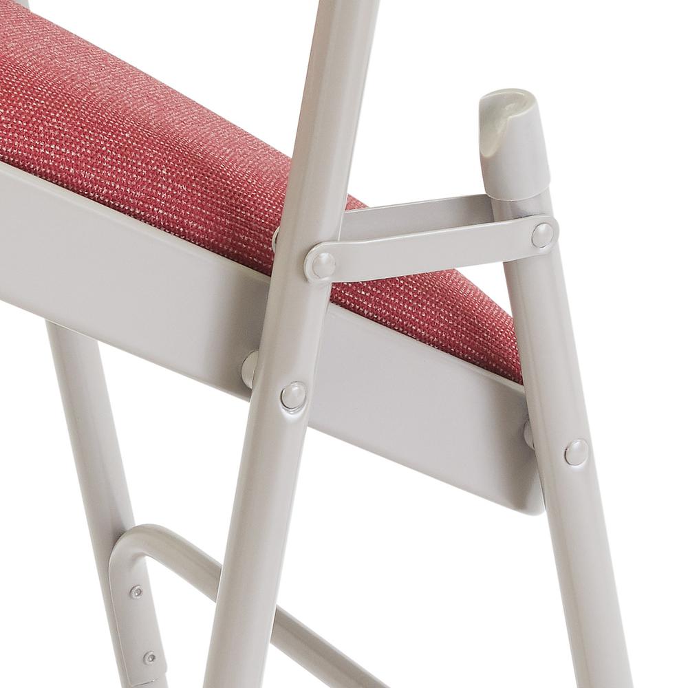 NPS® 2300 Series Deluxe Fabric Upholstered Triple Brace Double Hinge Premium Folding Chair