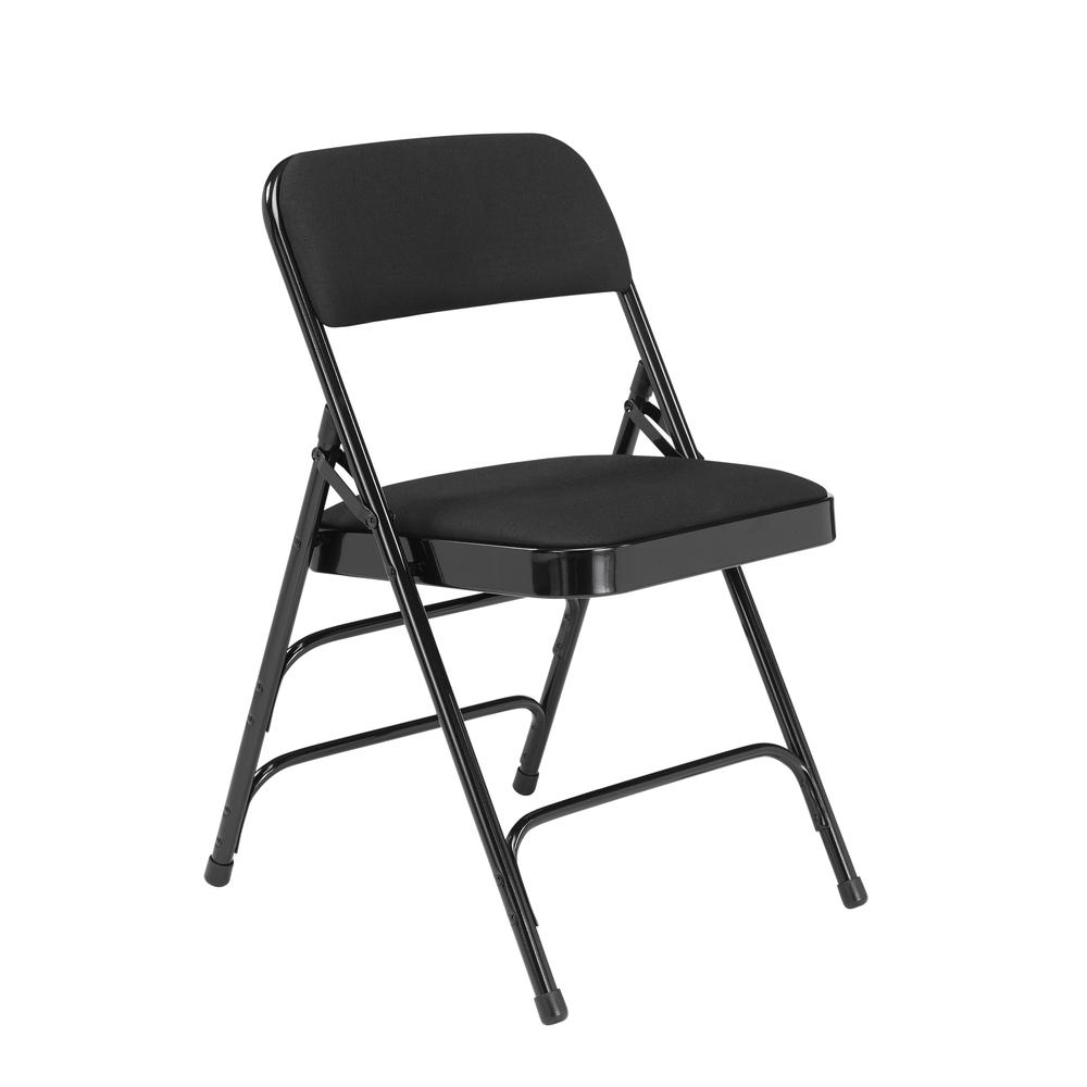 NPS® 2300 Series Deluxe Fabric Upholstered Triple Brace Double Hinge Premium Folding Chair