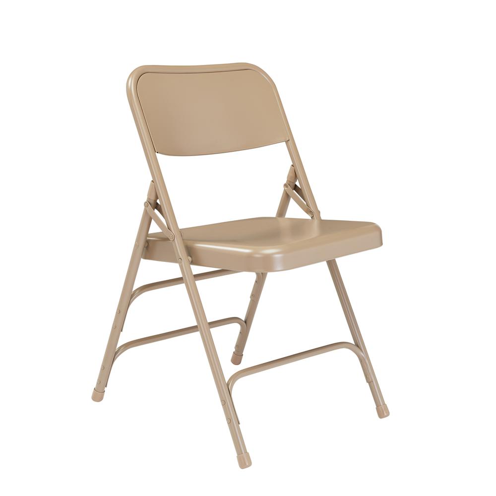 NPS® 300 Series Deluxe All-Steel Triple Brace Double Hinge Folding Chair