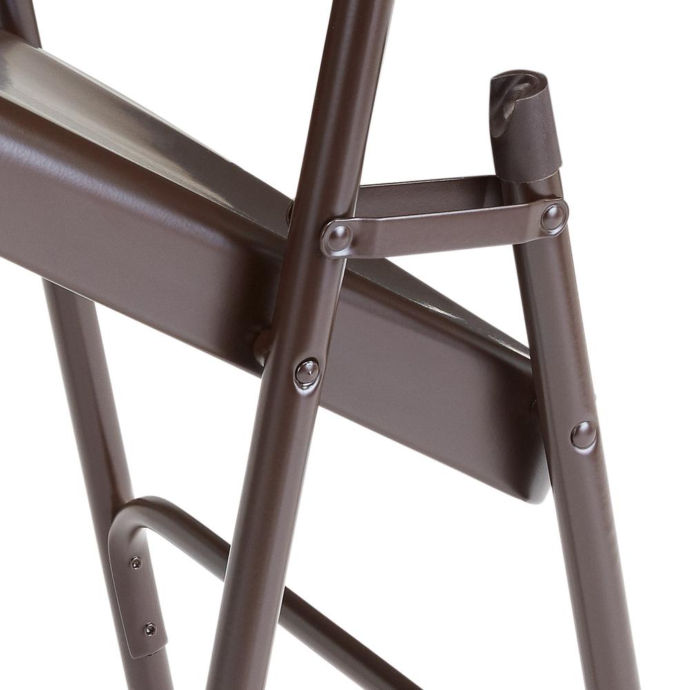 NPS® 300 Series Deluxe All-Steel Triple Brace Double Hinge Folding Chair