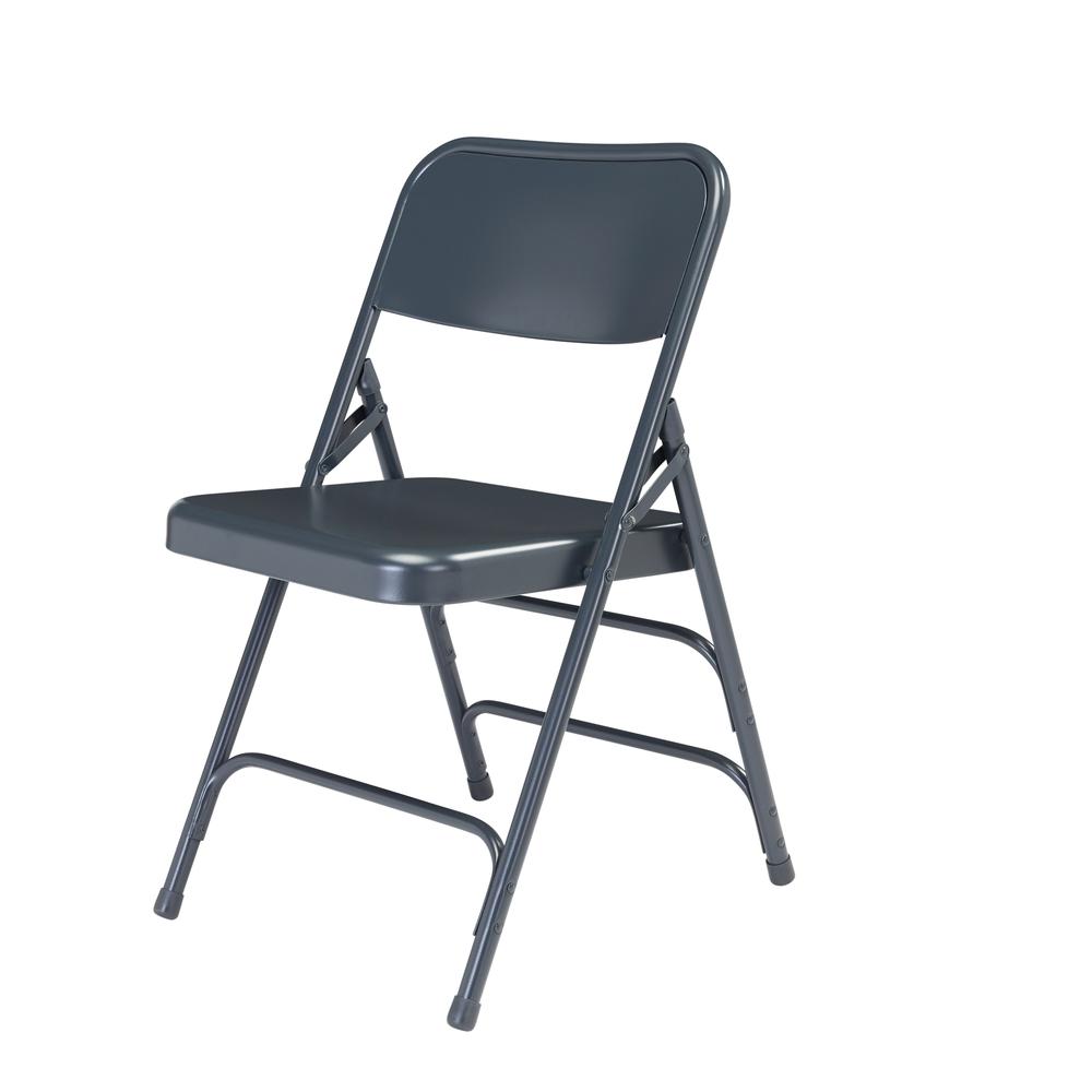 NPS® 300 Series Deluxe All-Steel Triple Brace Double Hinge Folding Chair