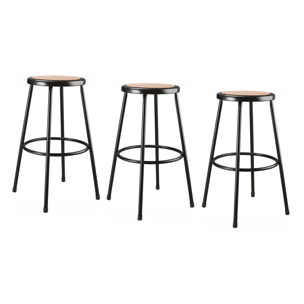 (3 Pack) NPS® 30″ Heavy Duty Steel Stool