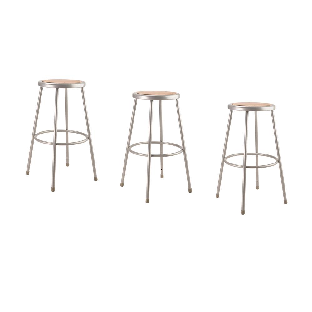 (3 Pack) NPS® 30″ Heavy Duty Steel Stool