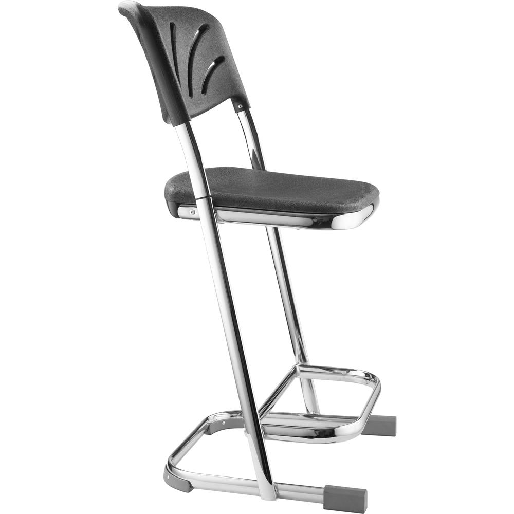 Black Seat and Chrome Frame