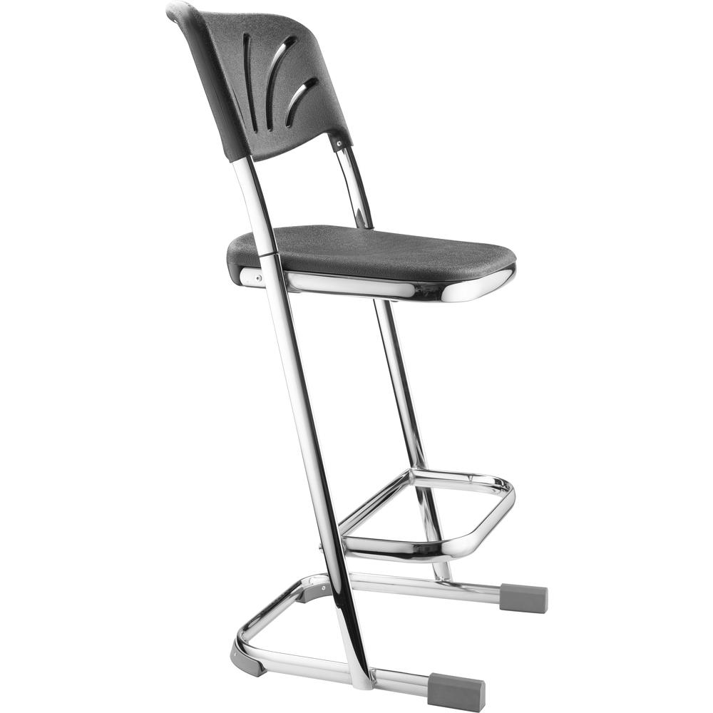 Black Seat and Chrome Frame