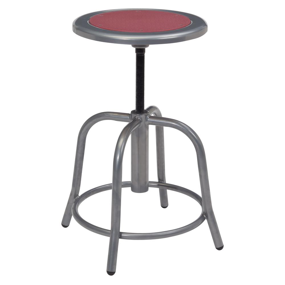 Burgundy Seat and Grey Frame