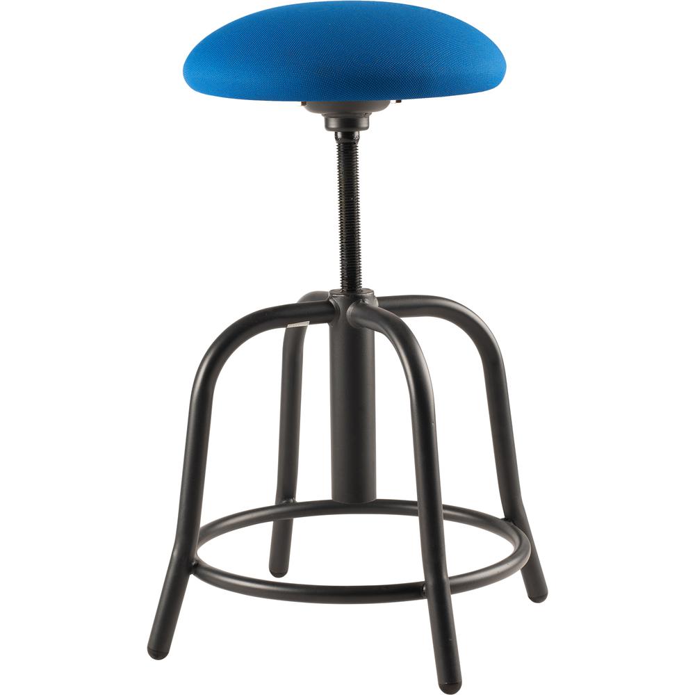 3″ Fabric Padded Cobalt Blue Seat