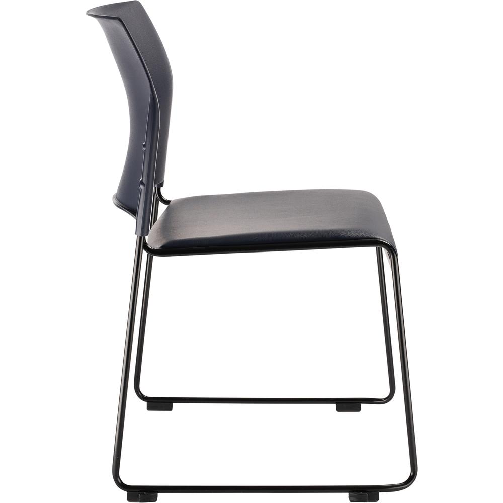 NPS® Cafetorium Plush Vinyl Stack Chair