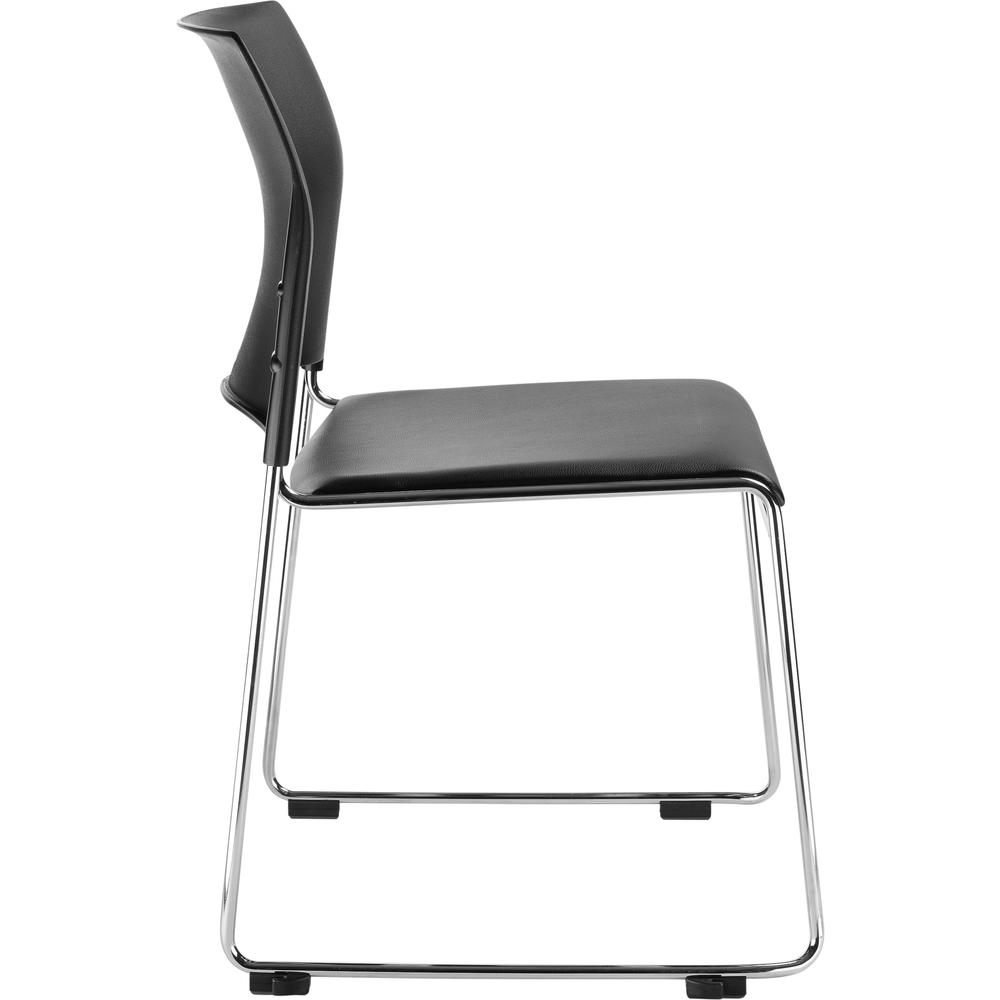 NPS® Cafetorium Plush Vinyl Stack Chair