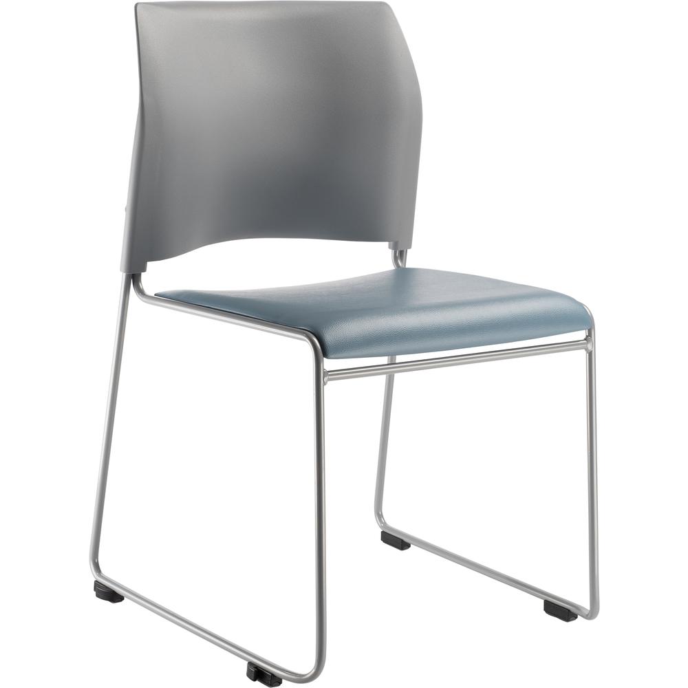NPS® Cafetorium Plush Vinyl Stack Chair