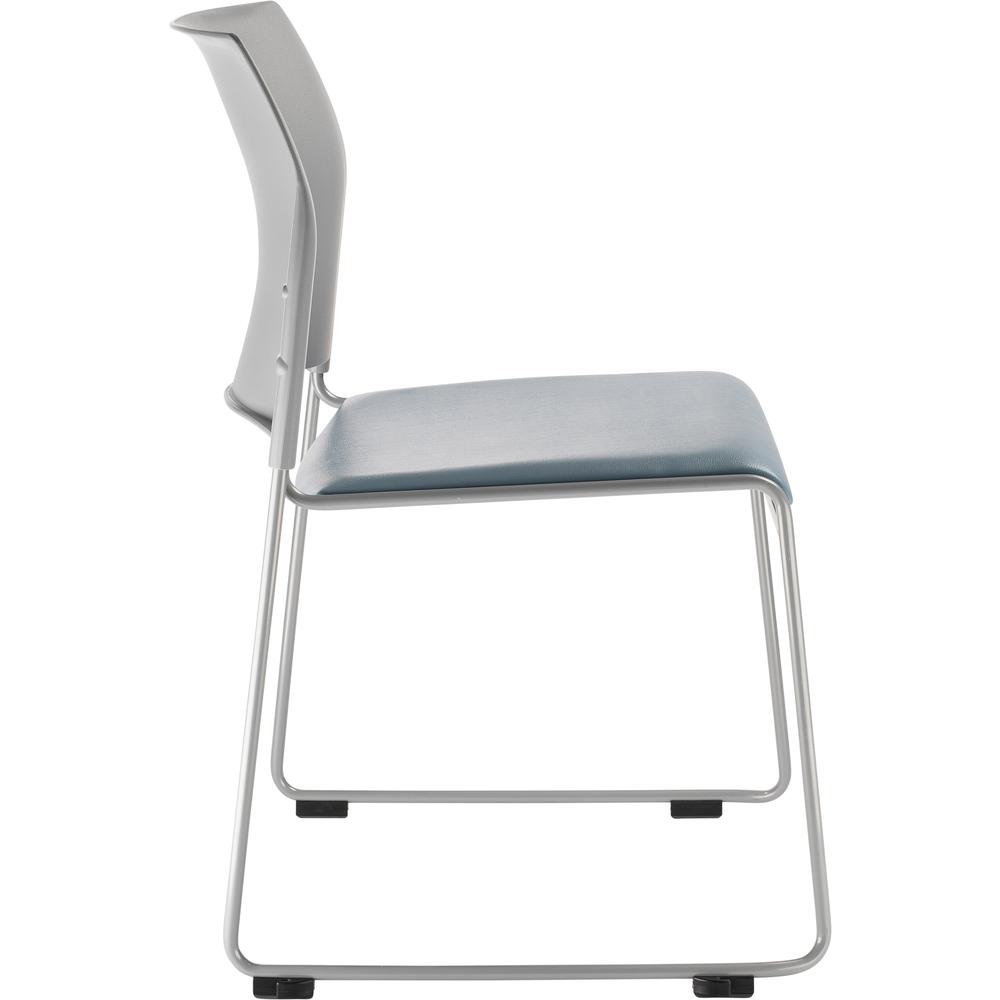 NPS® Cafetorium Plush Vinyl Stack Chair