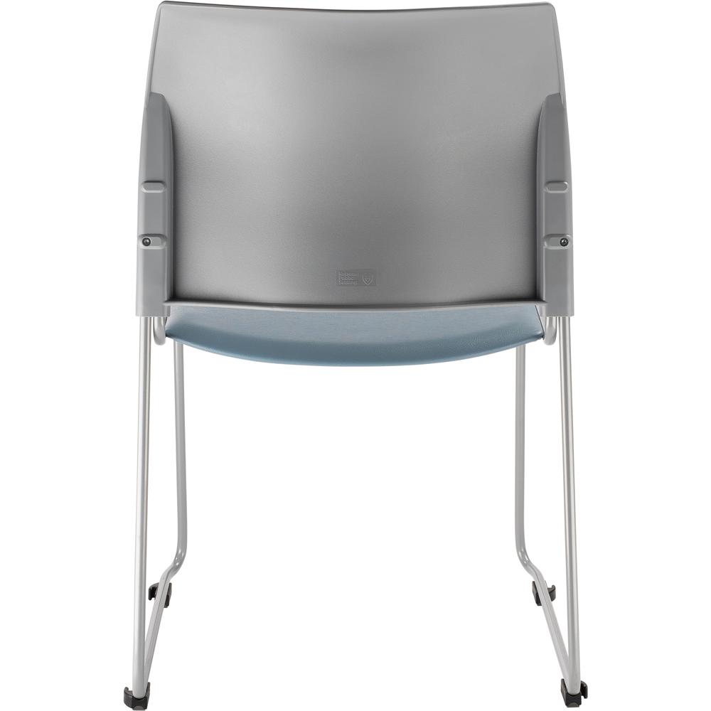 NPS® Cafetorium Plush Vinyl Stack Chair