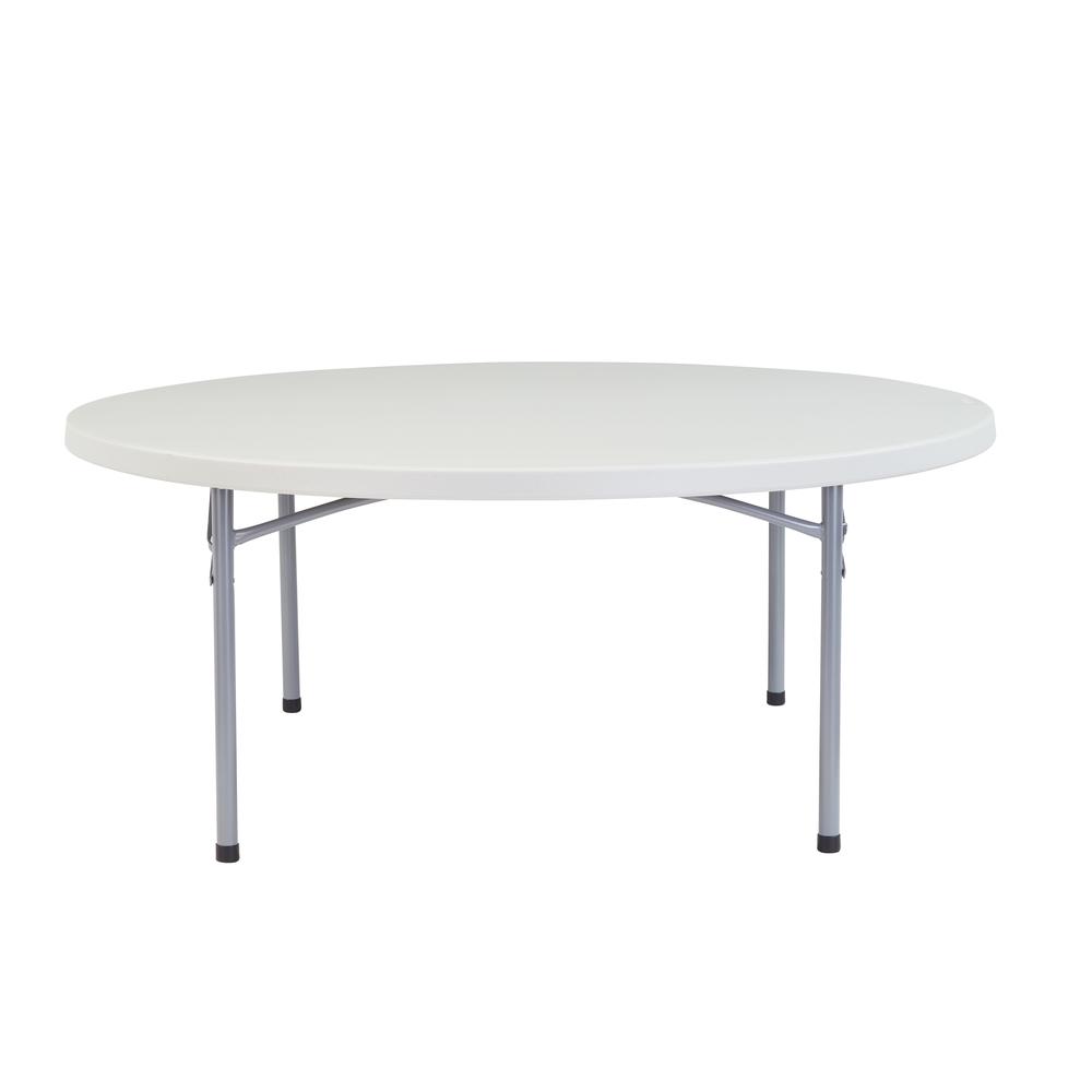 NPS® 71″ Heavy Duty Round Folding Table