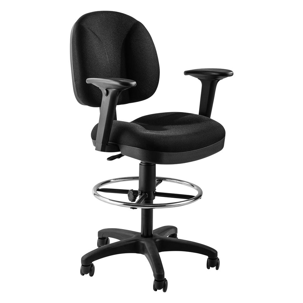 NPS® Comfort Task Stool with Arms