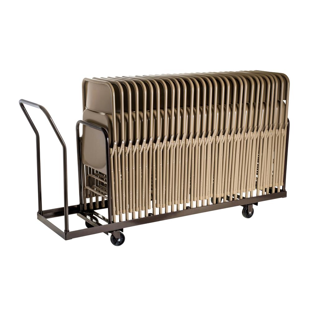 NPS® Folding Chair Dolly For Vertical storage