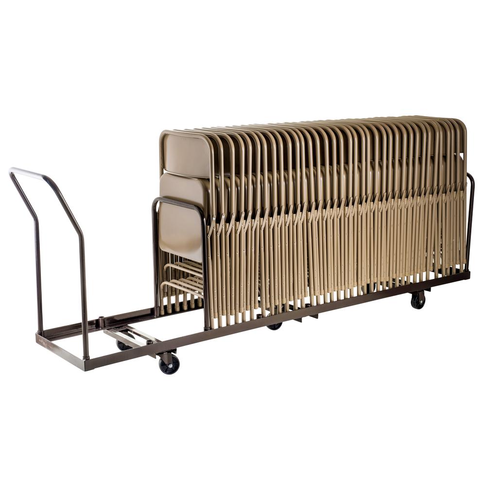 NPS® Folding Chair Dolly For Vertical storage